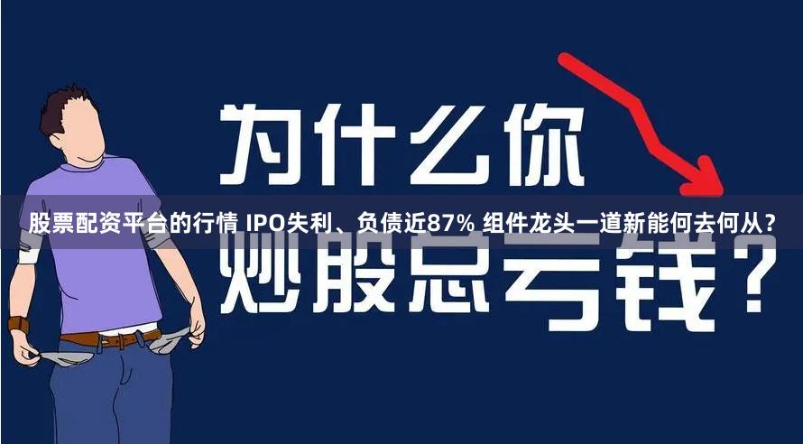 股票配资平台的行情 IPO失利、负债近87% 组件龙头一道新能何去何从？